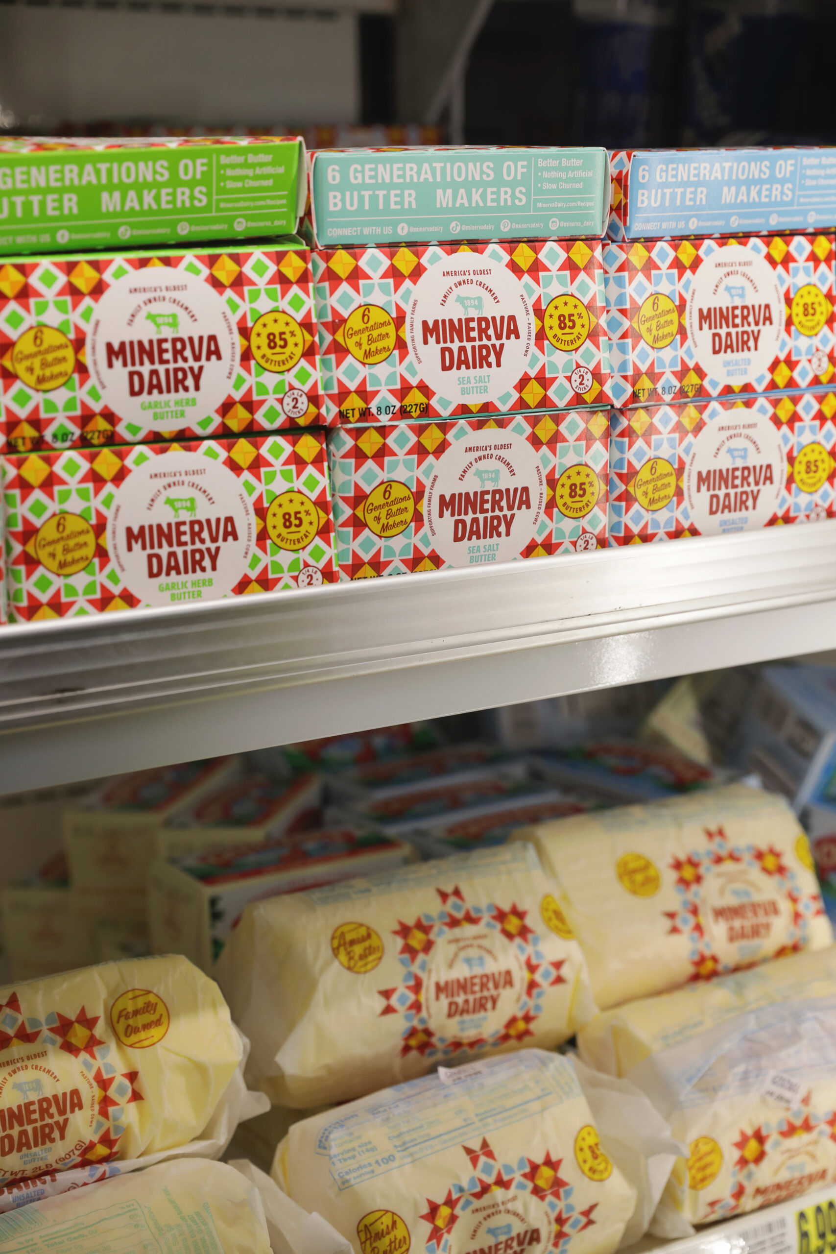 Minerva Dairy Butter on the Shelves