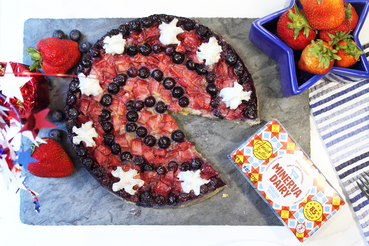 Berry Upside Down Cake