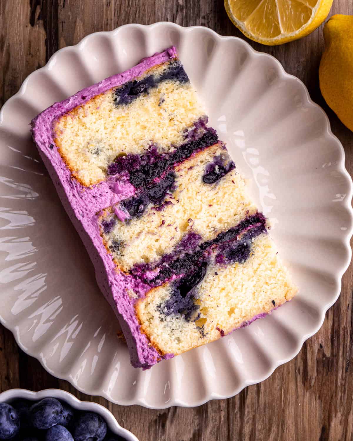 Blueberry Lemon Lavender Cake