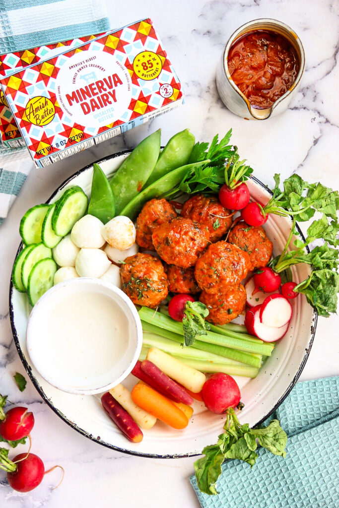 Chicken Buffalo Meatballs