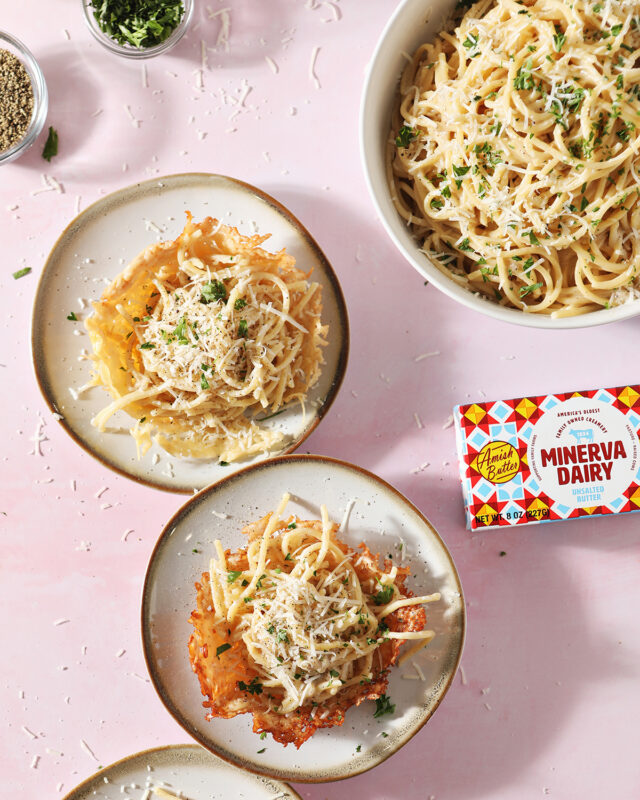 Cacio e Pepe in Bowls