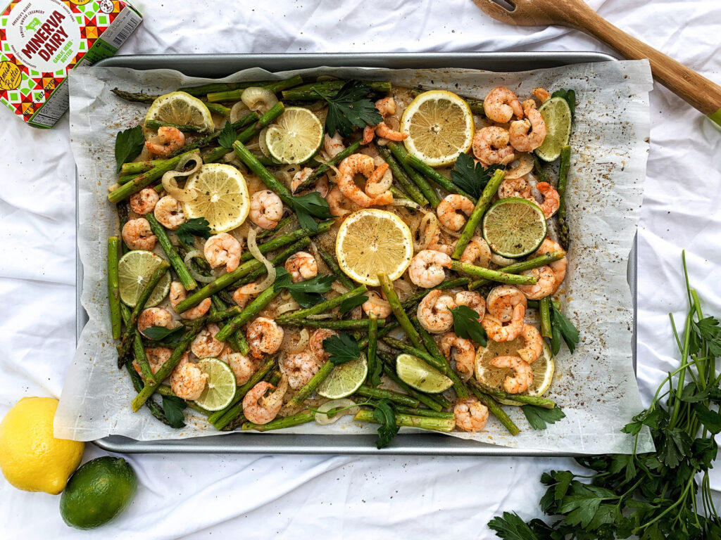 Healthy Citrus and Herb Shrimp