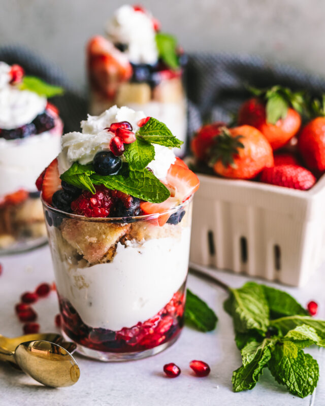 Mixed Berry Trifles