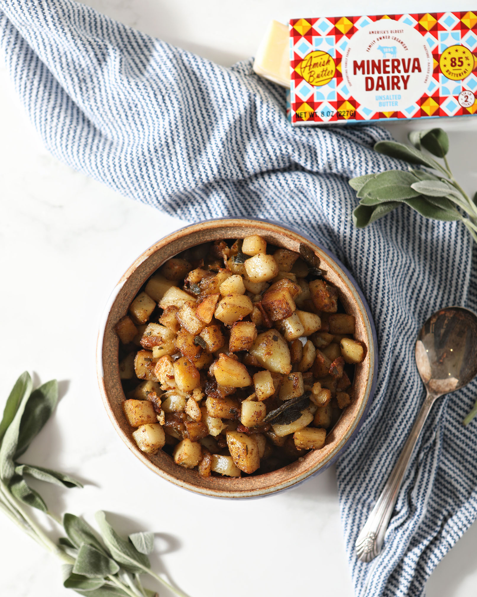 Sage Browned Butter Home Fries