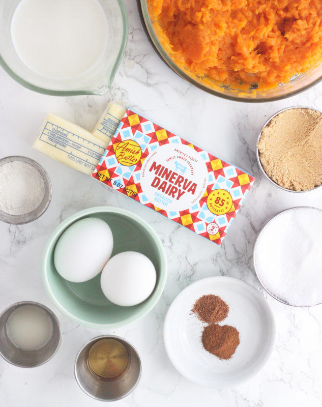 Sweet Potato Tart with Marshmallow Meringue