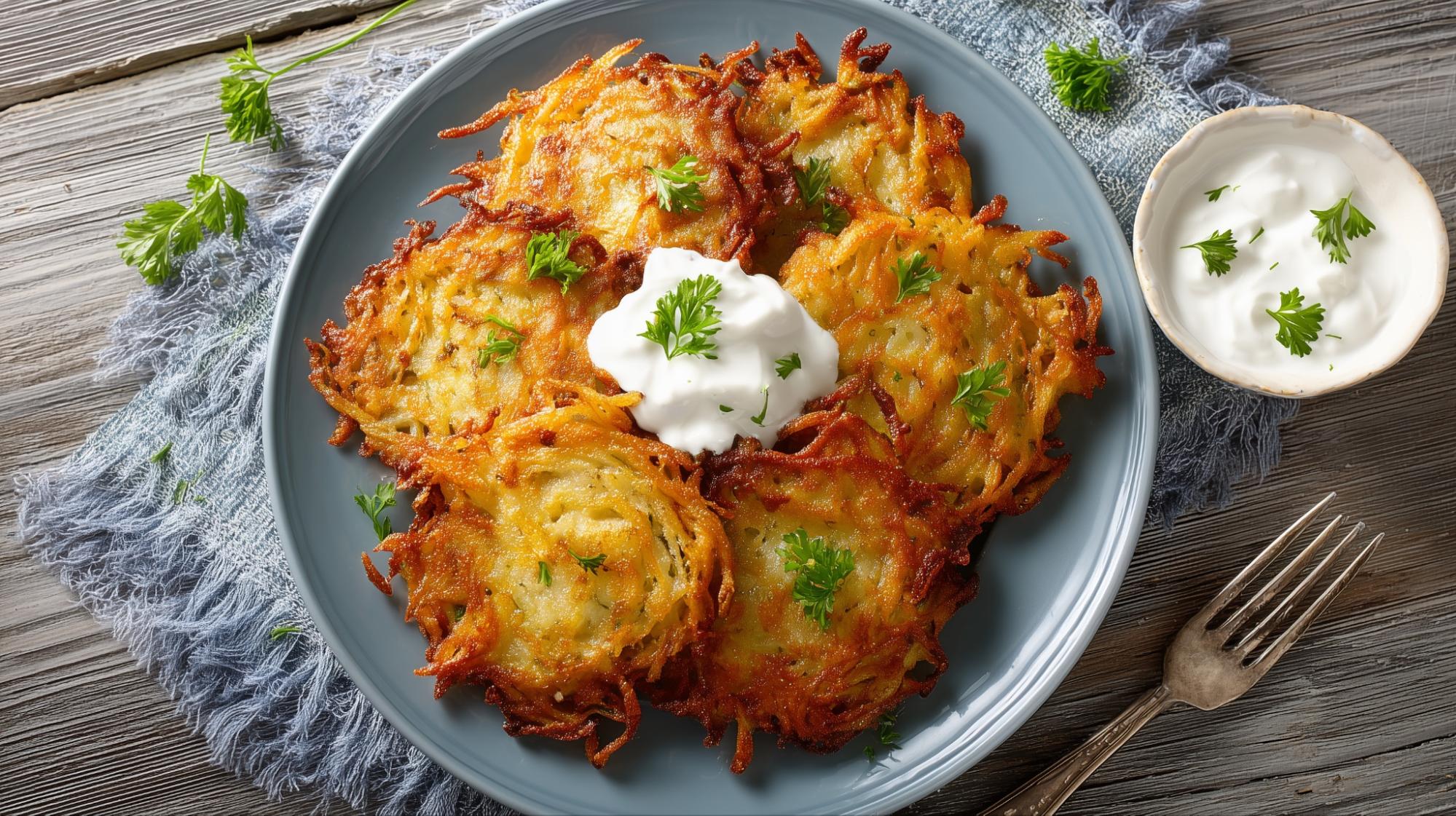 Crispy Potato Latkes